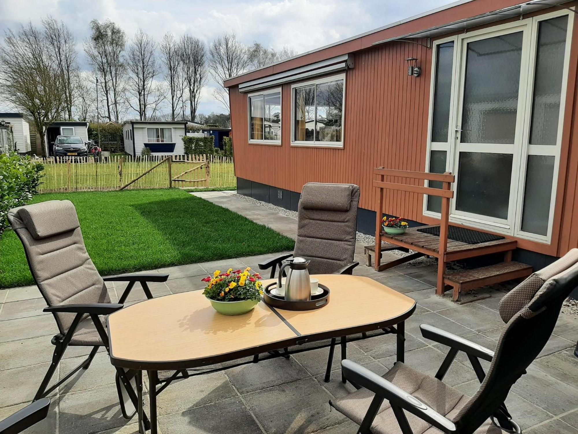 Cosy Holiday Home In Appelscha With Garden Eksteriør billede