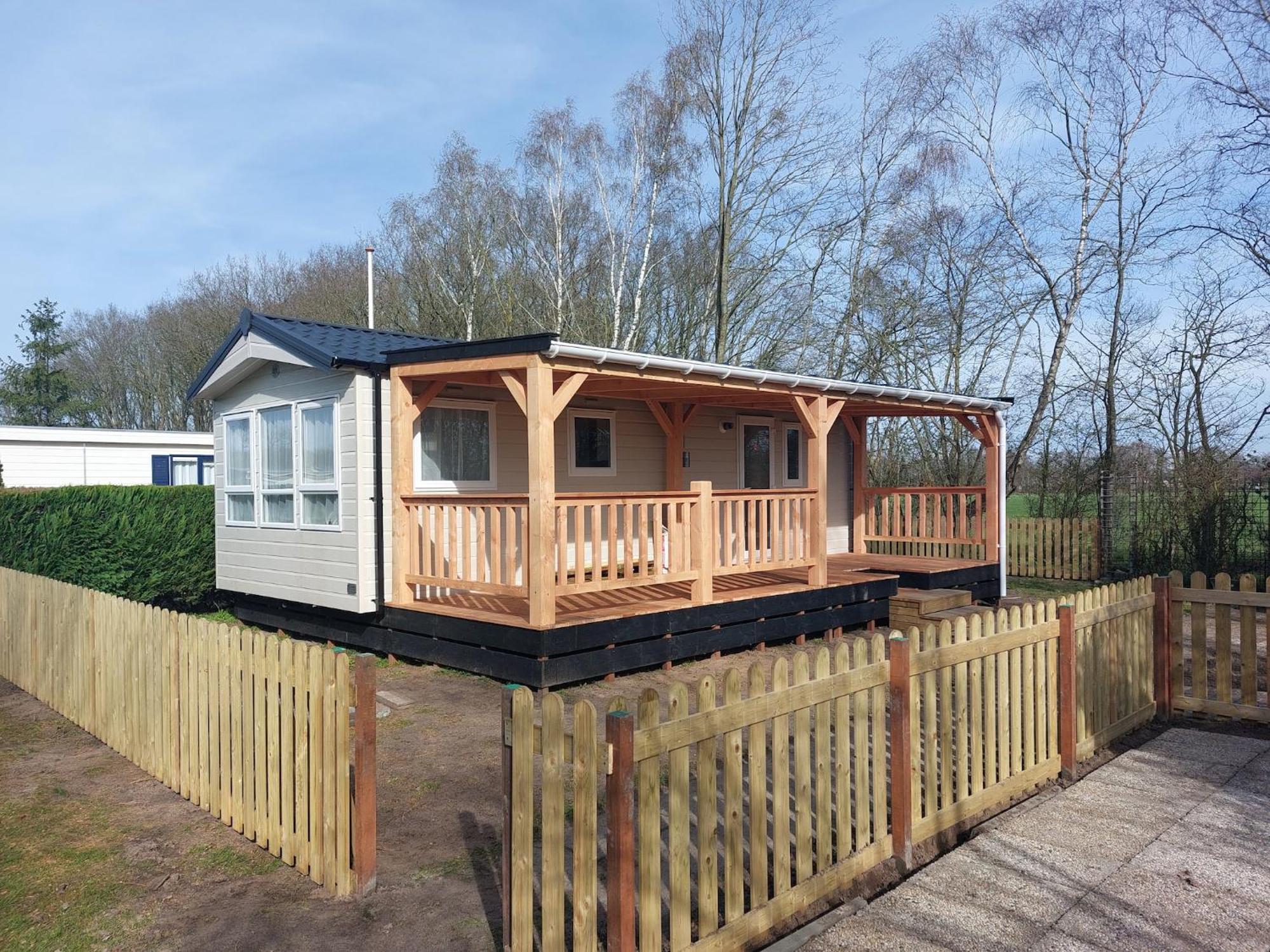 Cosy Holiday Home In Appelscha With Garden Eksteriør billede